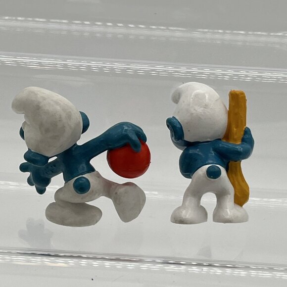 Vintage Smurfs Smurfette Smurf PVC Figures Lot of 7 Schleich Peyo - Picture 12 of 14